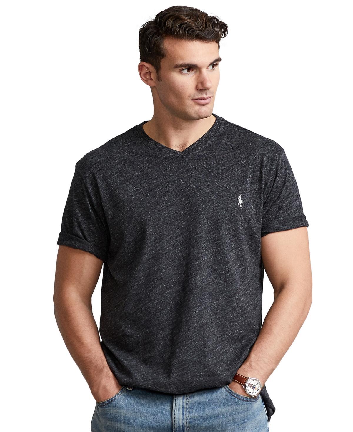 Polo Ralph Lauren Mens Big & Tall Jersey V-Neck T-Shirt Product Image