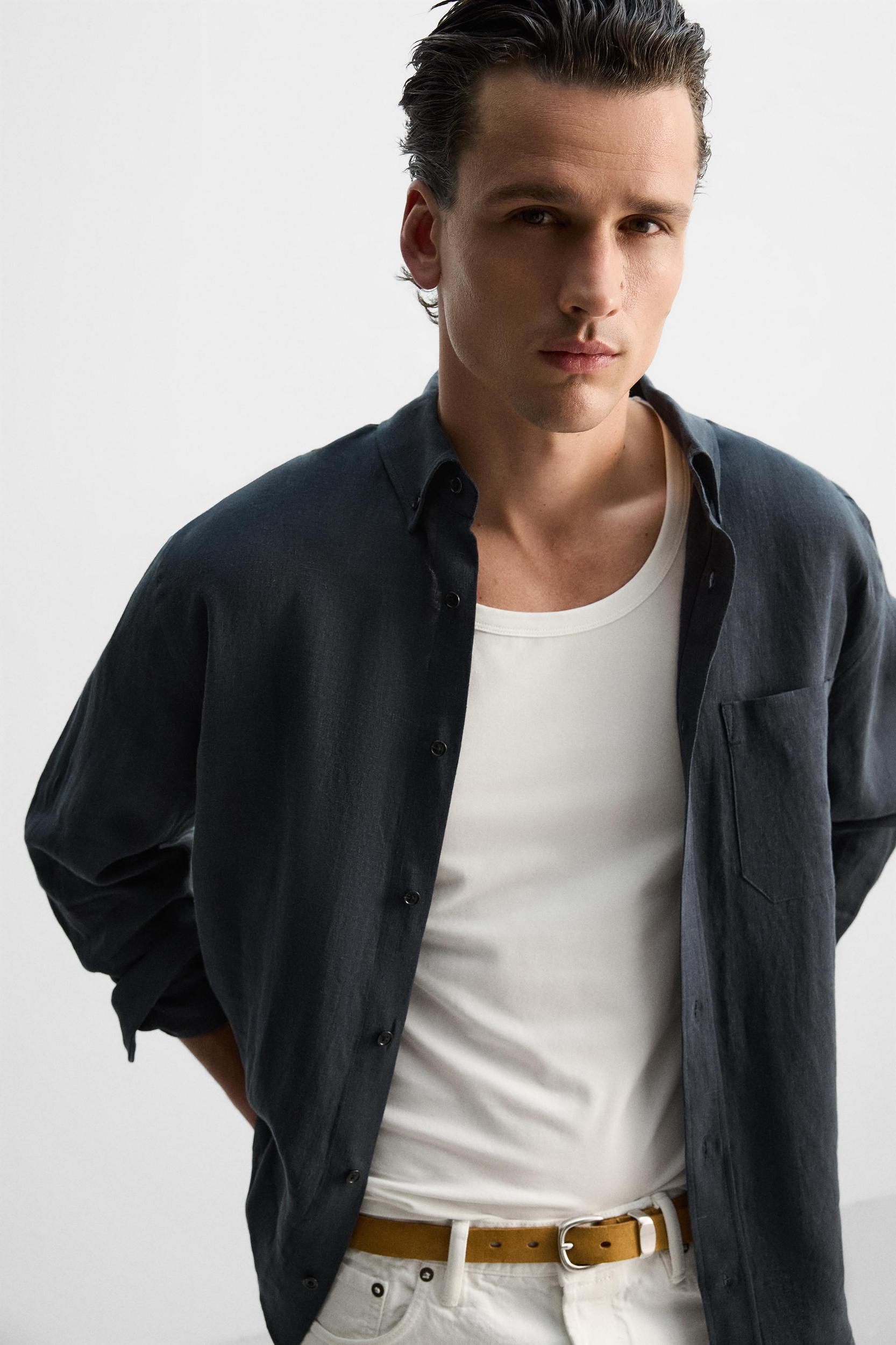 100% LINEN LIMITED EDITION SHIRT Product Image