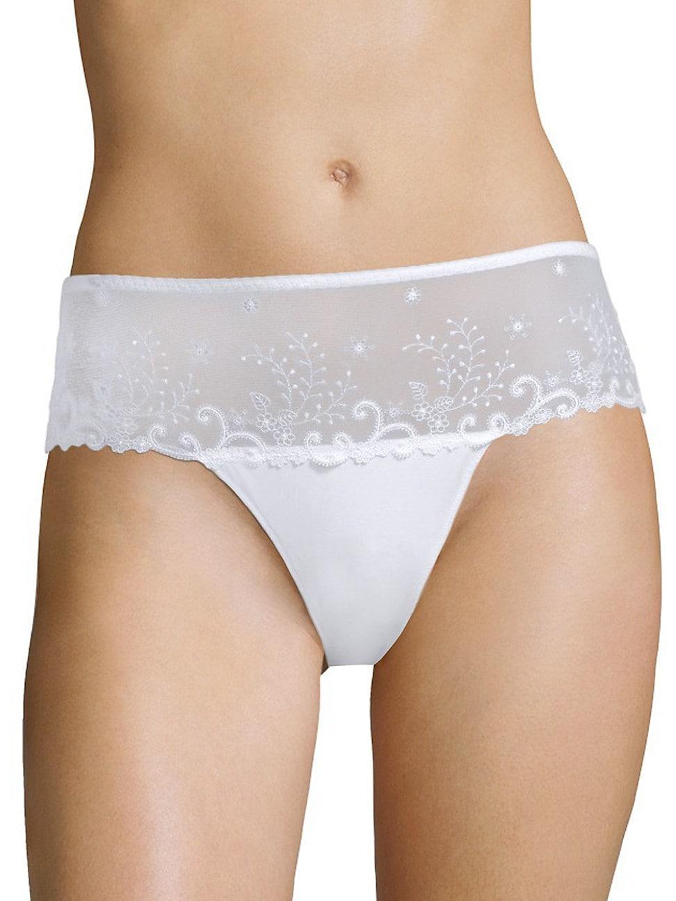 Delice Floral-Embroidered Boyshorts Product Image