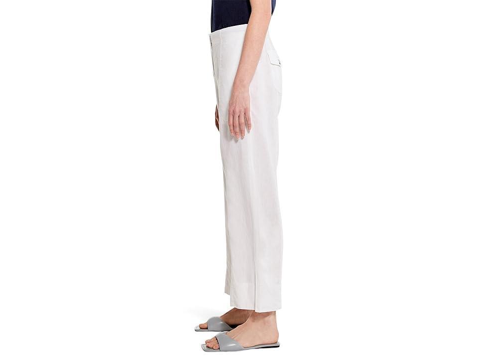NIC+ZOE Rumba Park Wide Leg Ankle Pants (Paper ) Women's Clothing Product Image