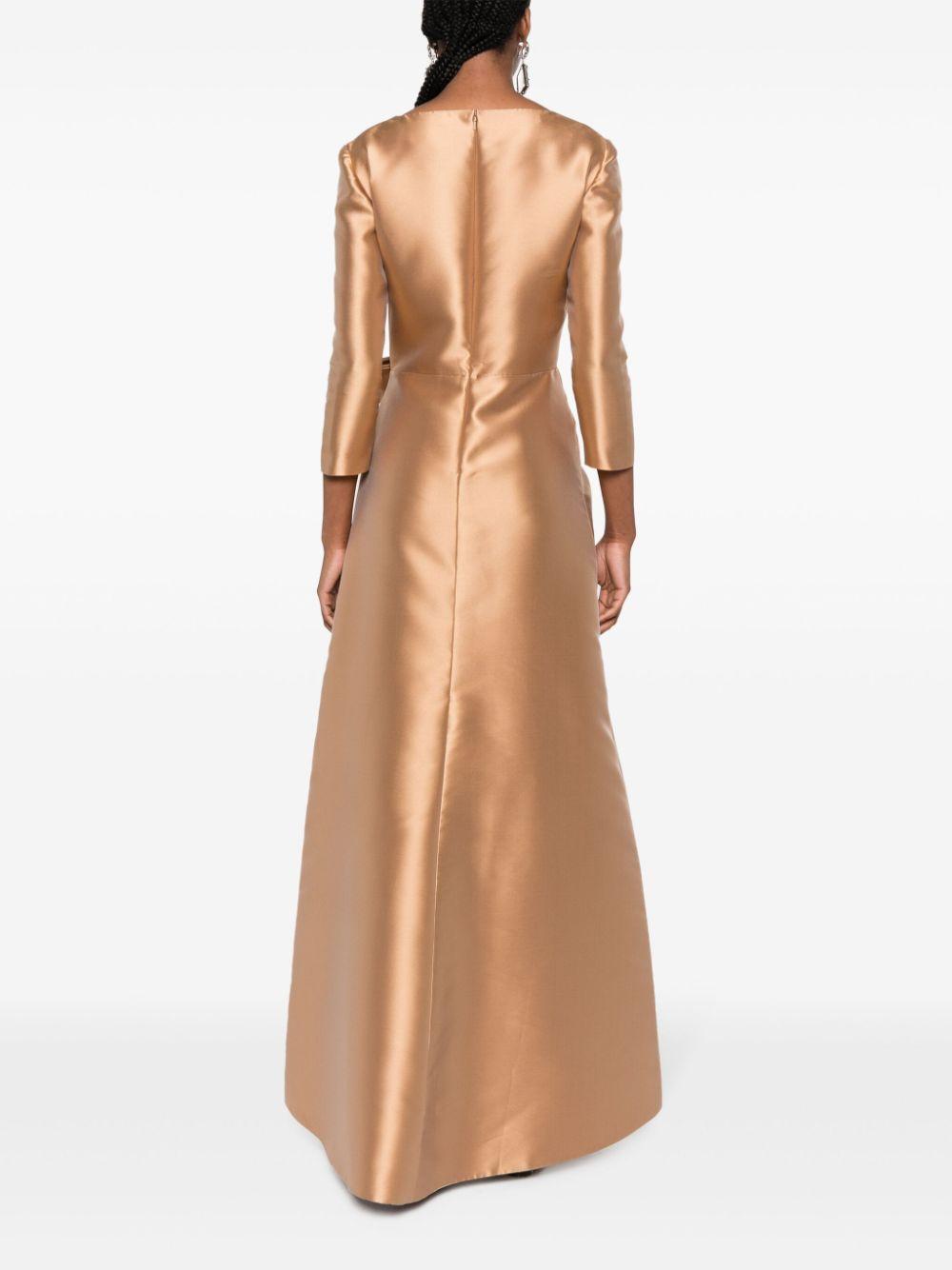 bow-detail maxi dress Product Image