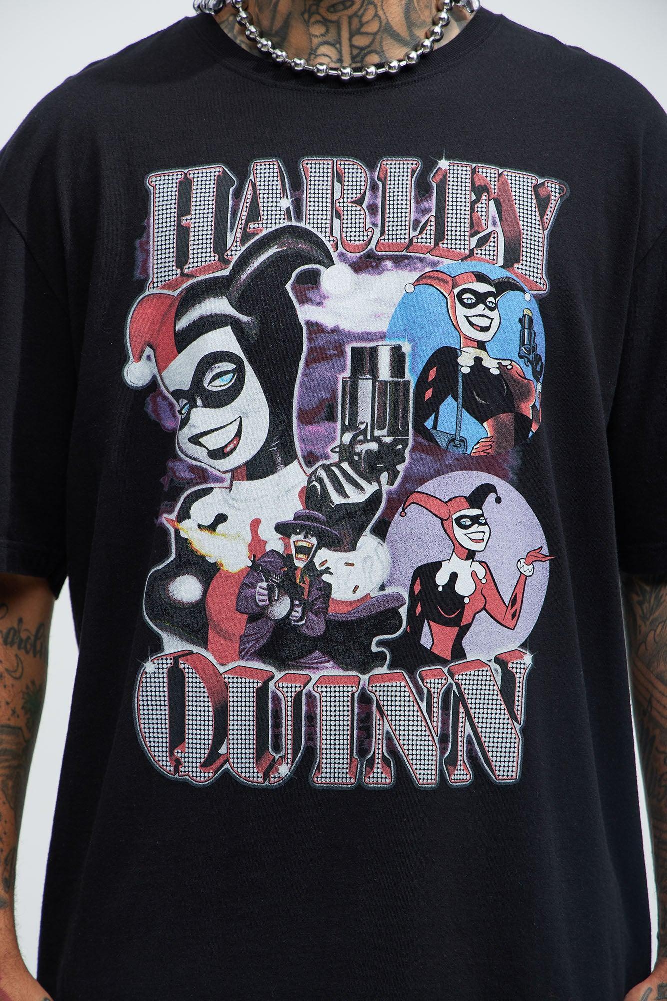 Harley Quinn Short Sleeve Tee - Black Product Image
