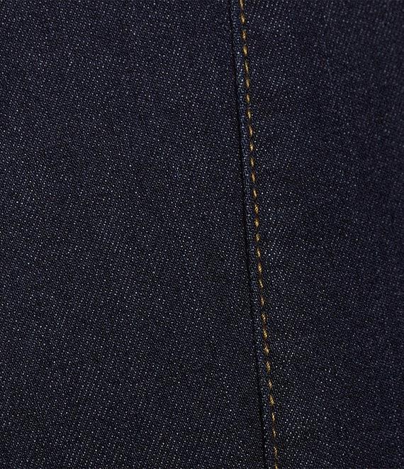 Intro Nia Slimming High Waist Gold Tone Stitching Detail Pull-On Flare Leg Pant Product Image