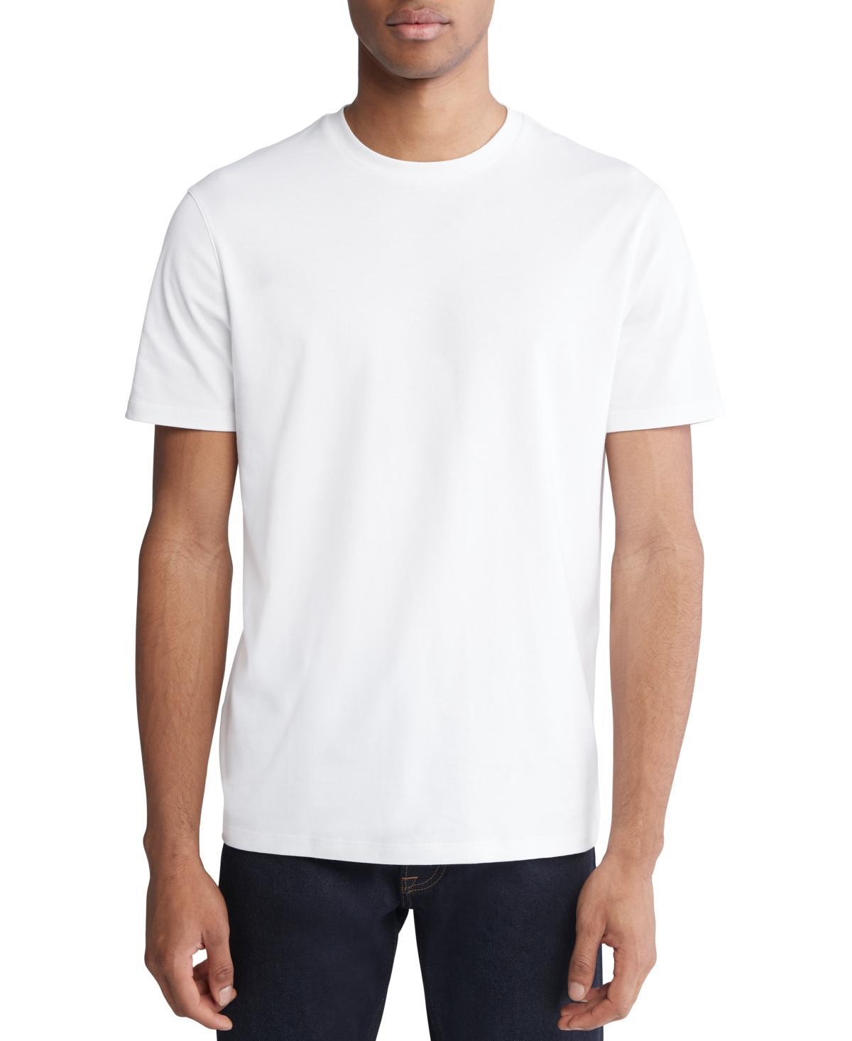 Calvin Klein Men's Supima Cotton Crewneck T-Shirt - White - XXL Product Image