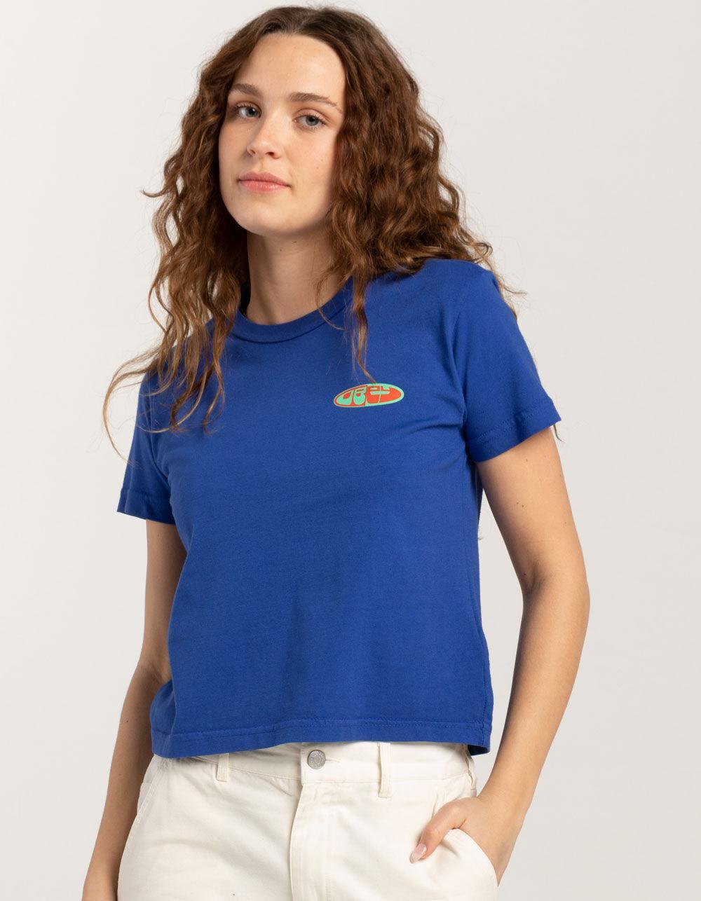 OBEY Split Womens Baby Tee Product Image