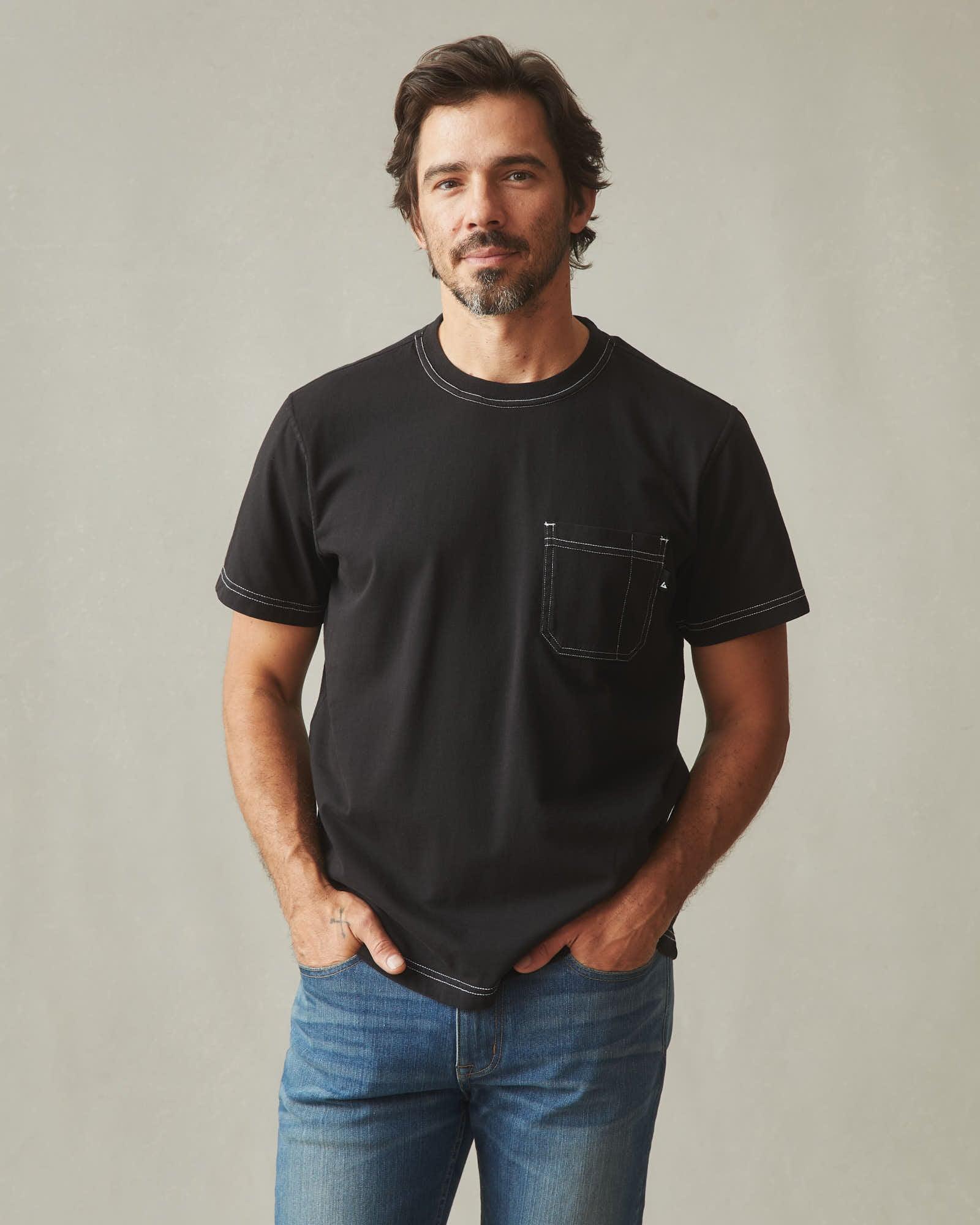 Men's Utility Pocket Tee - Black Product Image