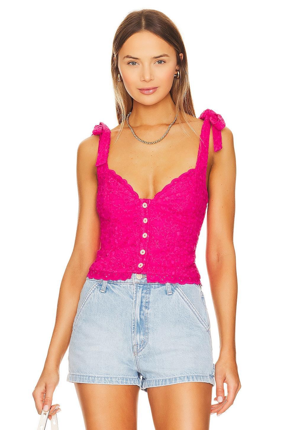 Angie Bustier Top MAJORELLE Product Image