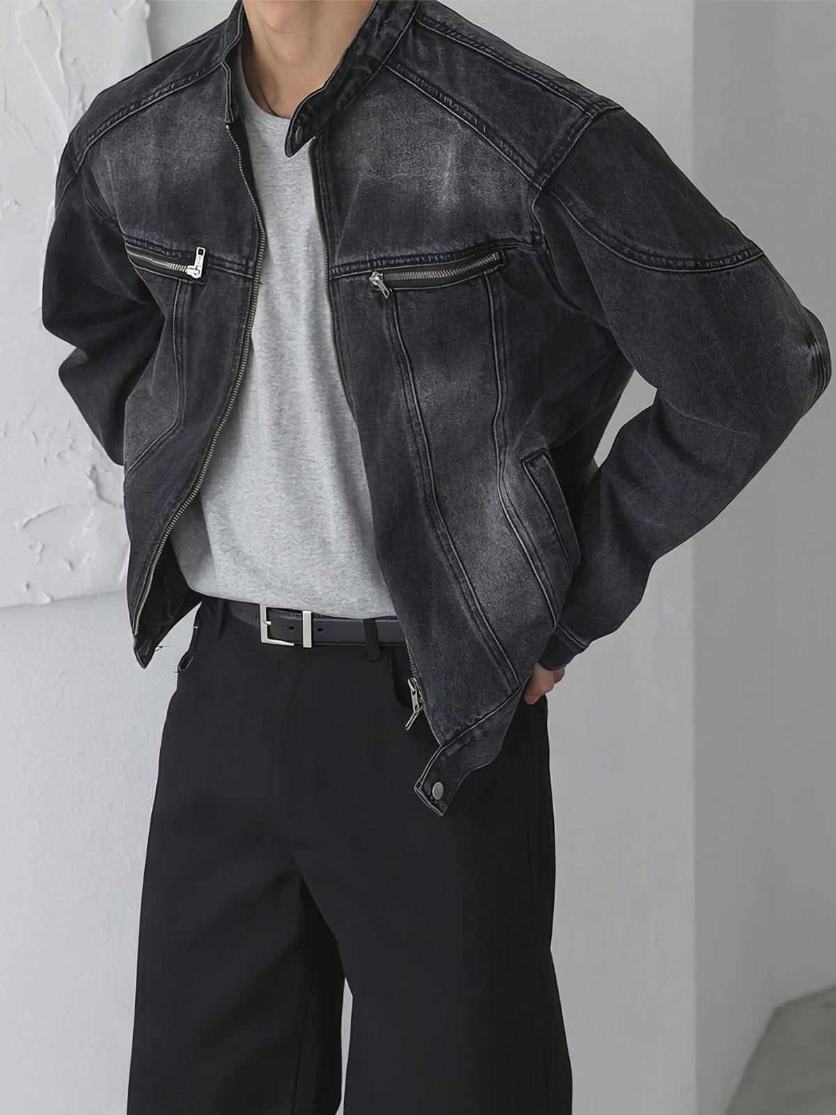 RT No. 12400 WASHED BIKE DENIM JK Product Image