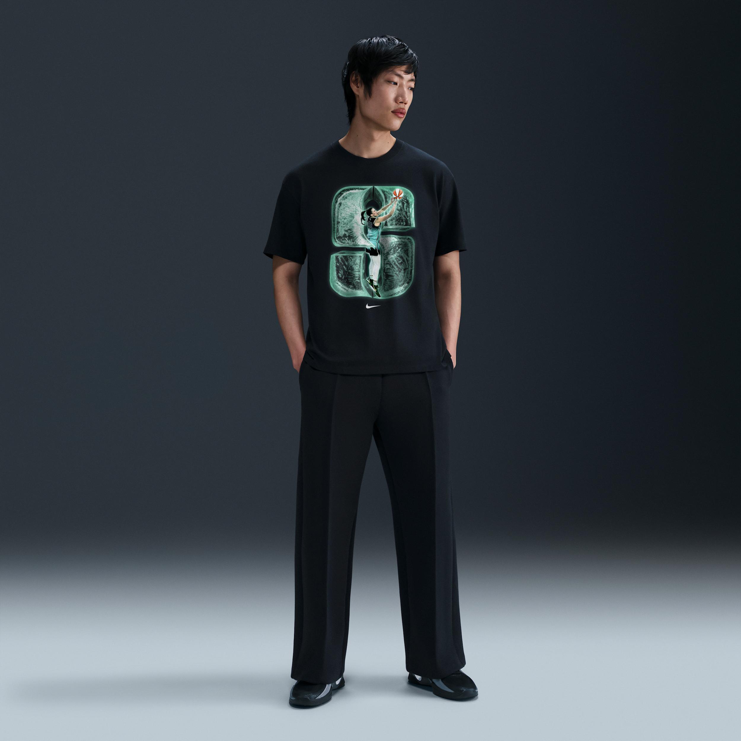 Sabrina Ionescu "So Win" Adult Nike Men's Basketball T-Shirt Product Image