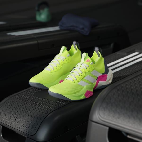 adidas Rapidmove ADV 2 HIIT training shoes Lucid Lemon 11 Womens Product Image