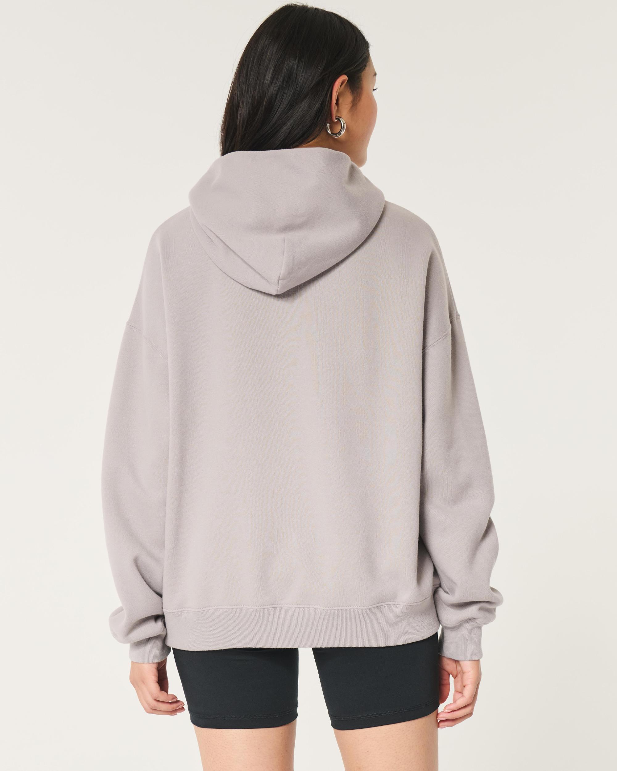Hollister Feel Good Fleece Oversized Cozy Hoodie Product Image