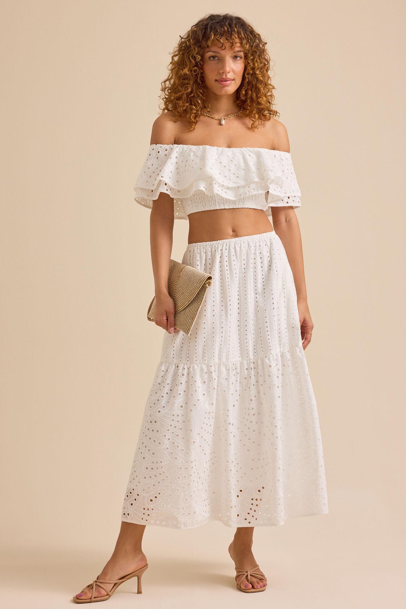 April Eyelet Top Product Image