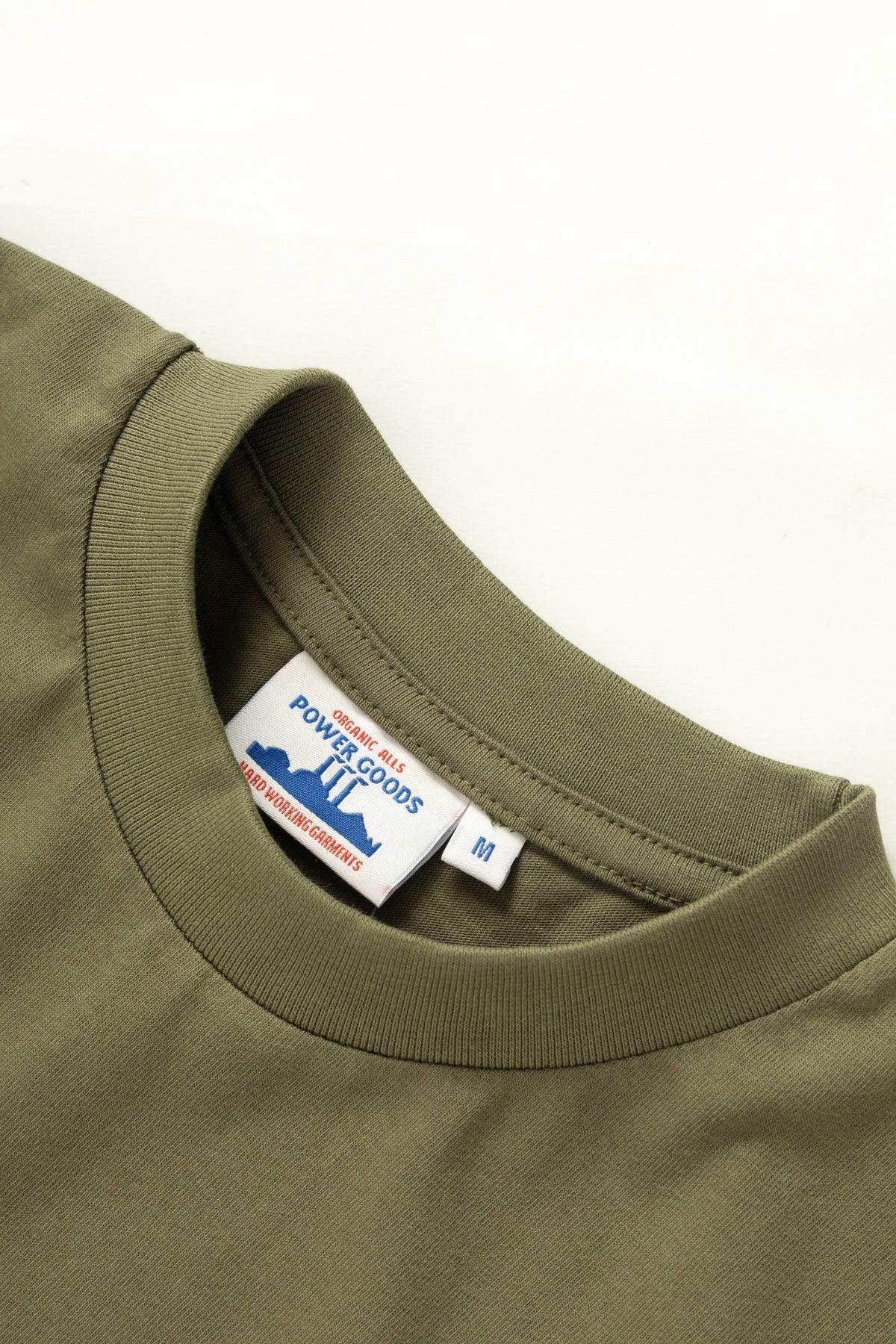 Power Goods - Everyday Tee - Olive Product Image