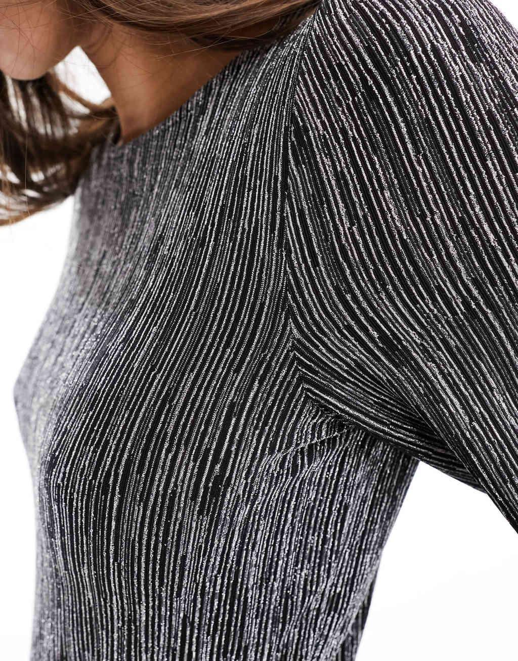 JDY Tall scoop back puff sleeve top Product Image