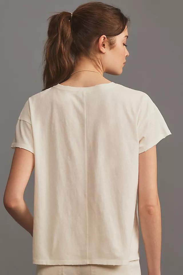 PAIGE Ren Linen Tee Product Image