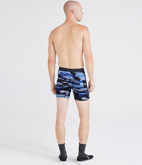 SAXX Big & Tall Vibe Xtra Cloudbank Camoflage 6#double; Inseam Boxer Briefs Product Image