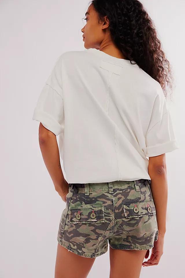All Yours Camo Micro Shorts Product Image