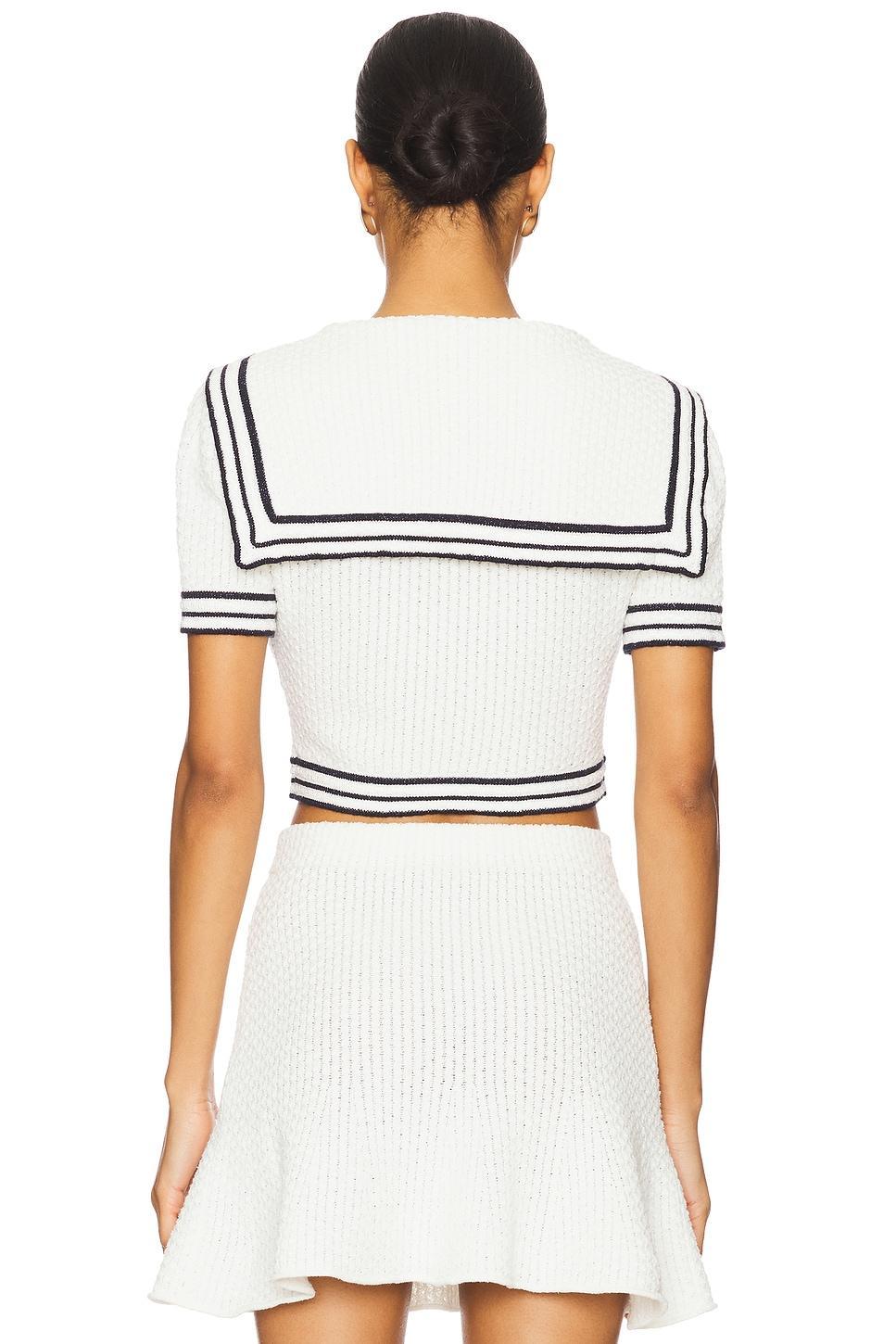 Textured Knit Top self-portrait Product Image