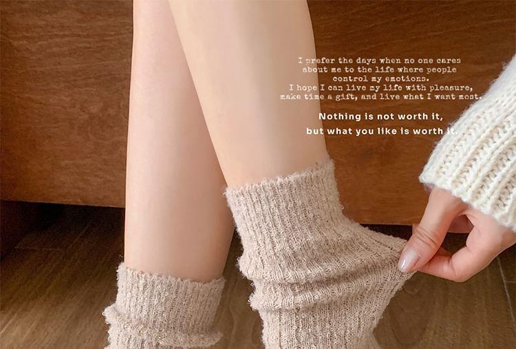 Knit Crew Socks Set Product Image