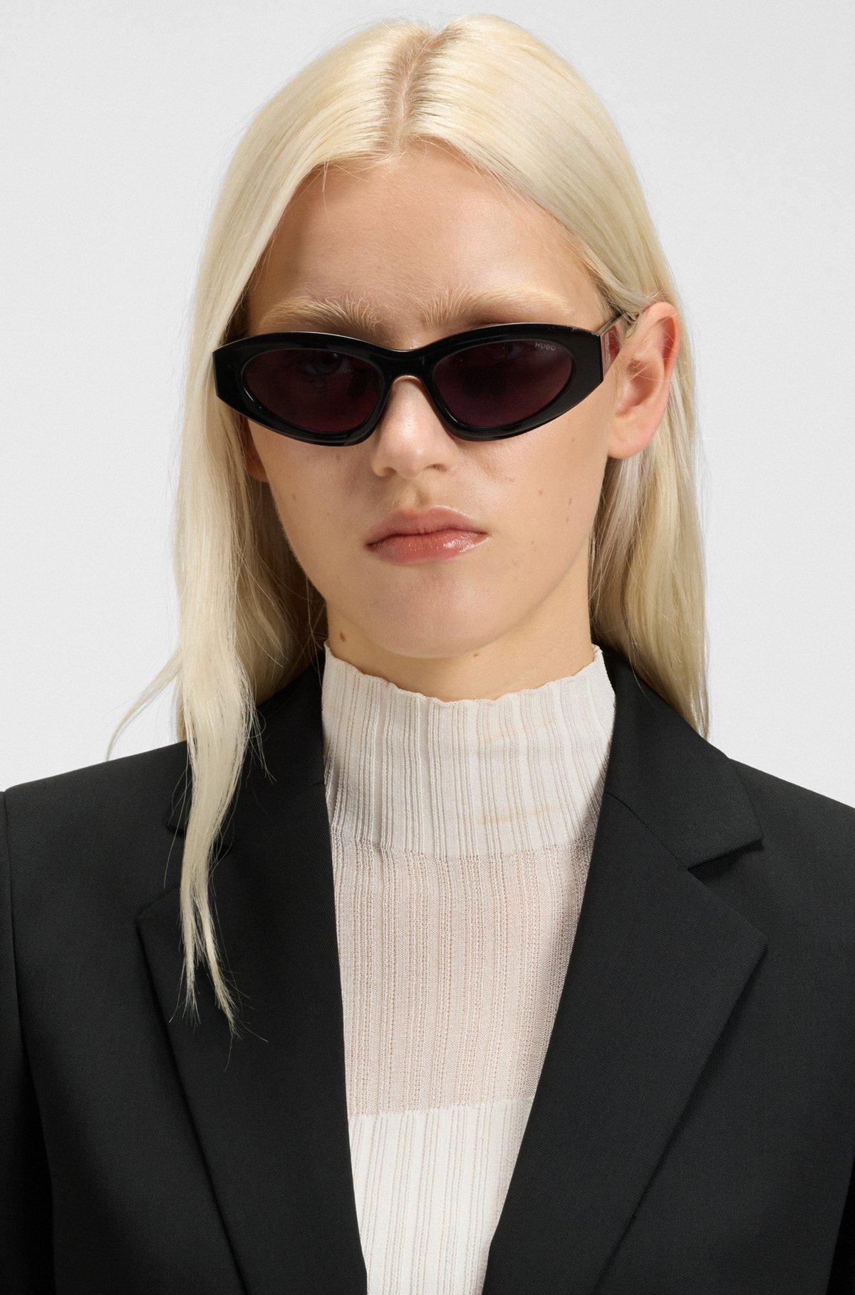 HUGO - Regular-fit jacket with notch lapels - Black Product Image