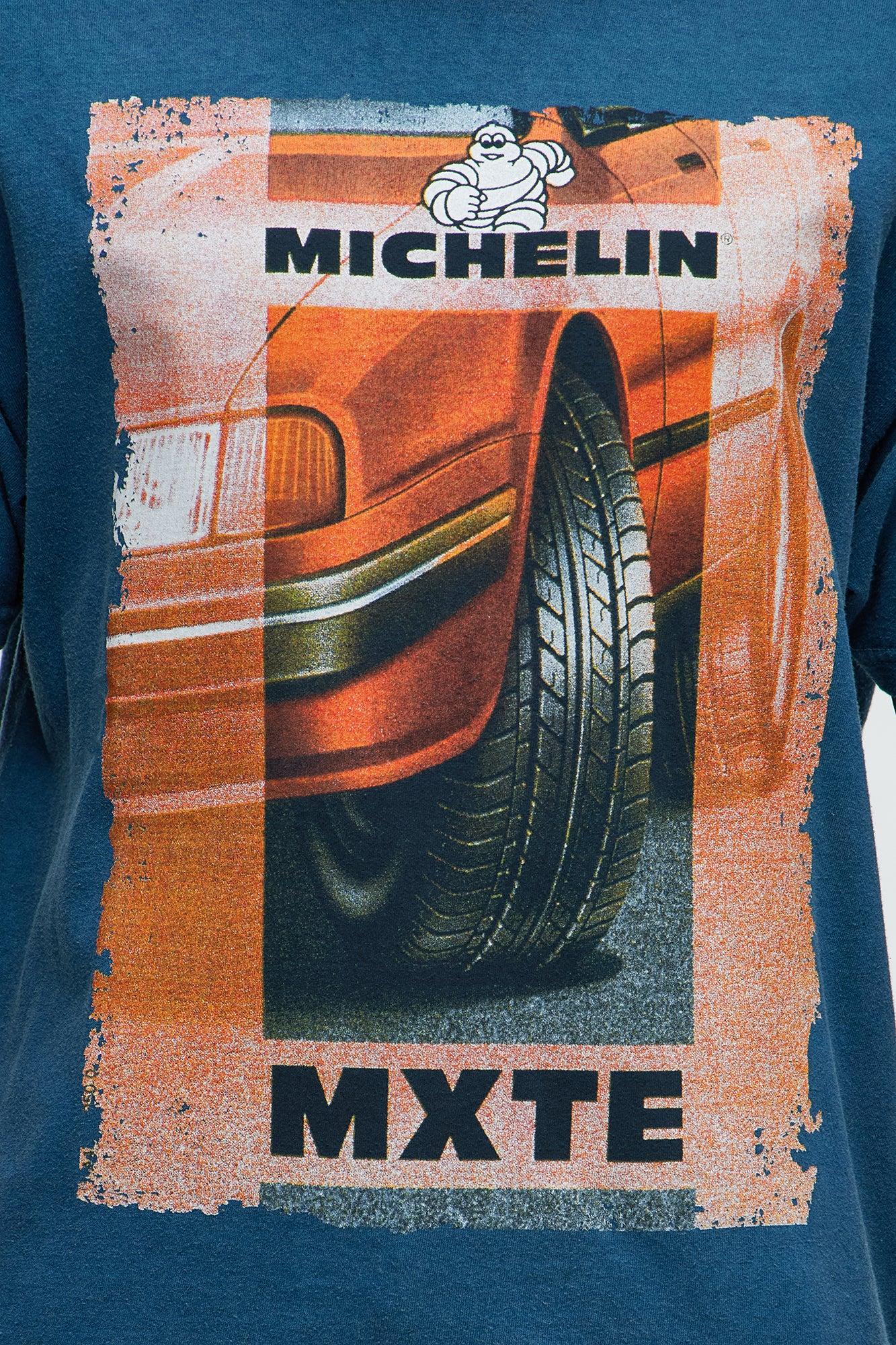 Michelin MXTE Short Sleeve Tee - Blue Male Product Image