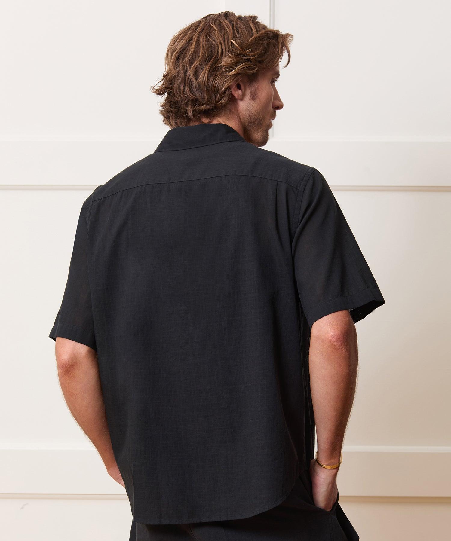 Relaxed Summerweight Point Collar Shirt Product Image