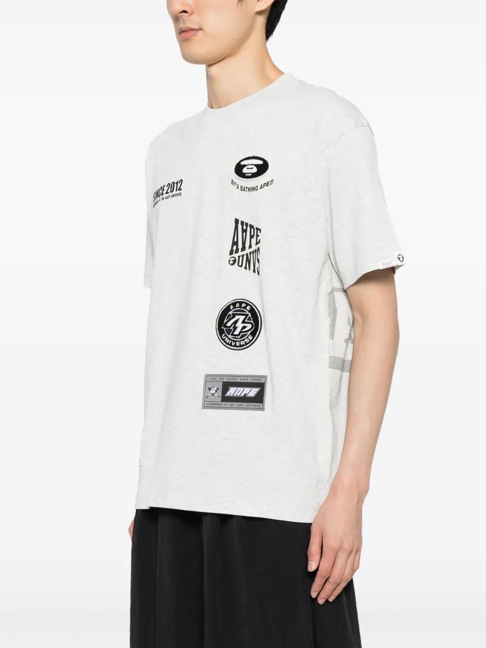 Moonface logo printed short sleeve tee Product Image