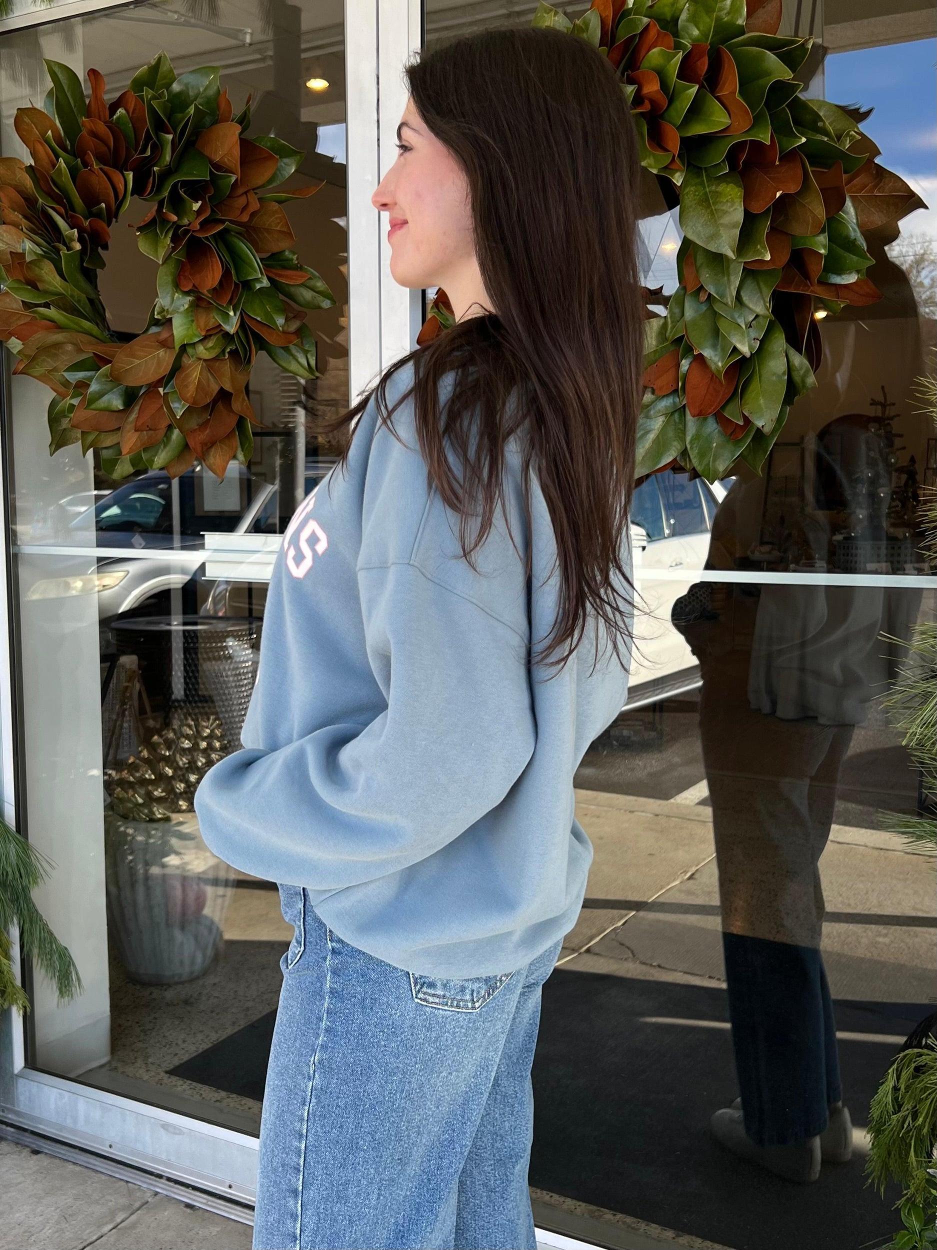 Hamptons Long Sleeve Crewneck Sweatshirt Product Image