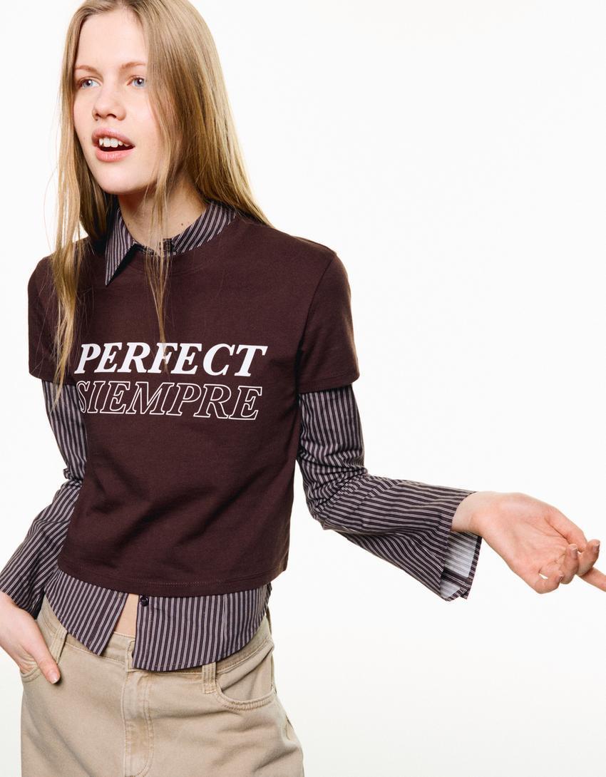 Short sleeve T-shirt with print Product Image
