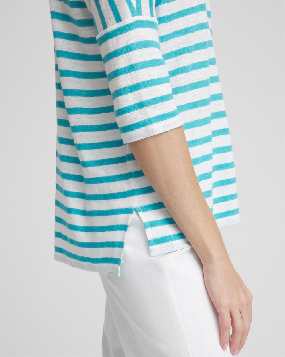 Linen Drop Shoulder Tunic Product Image