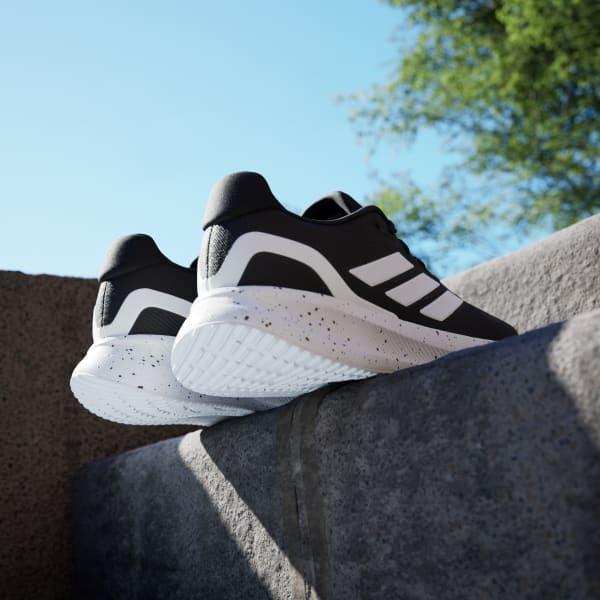 adidas Runfalcon 5 Running Shoes Cloud White 8 Mens Product Image