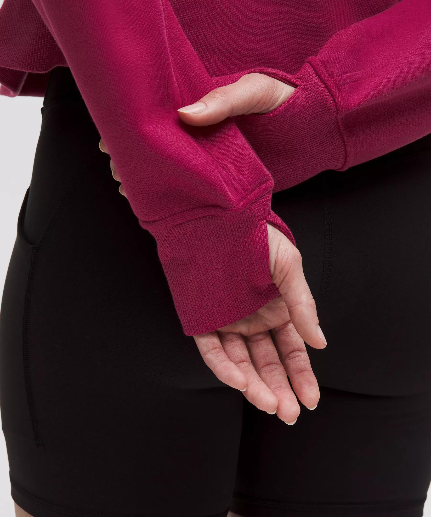 Scuba Oversized Half-Zip Hoodie Product Image