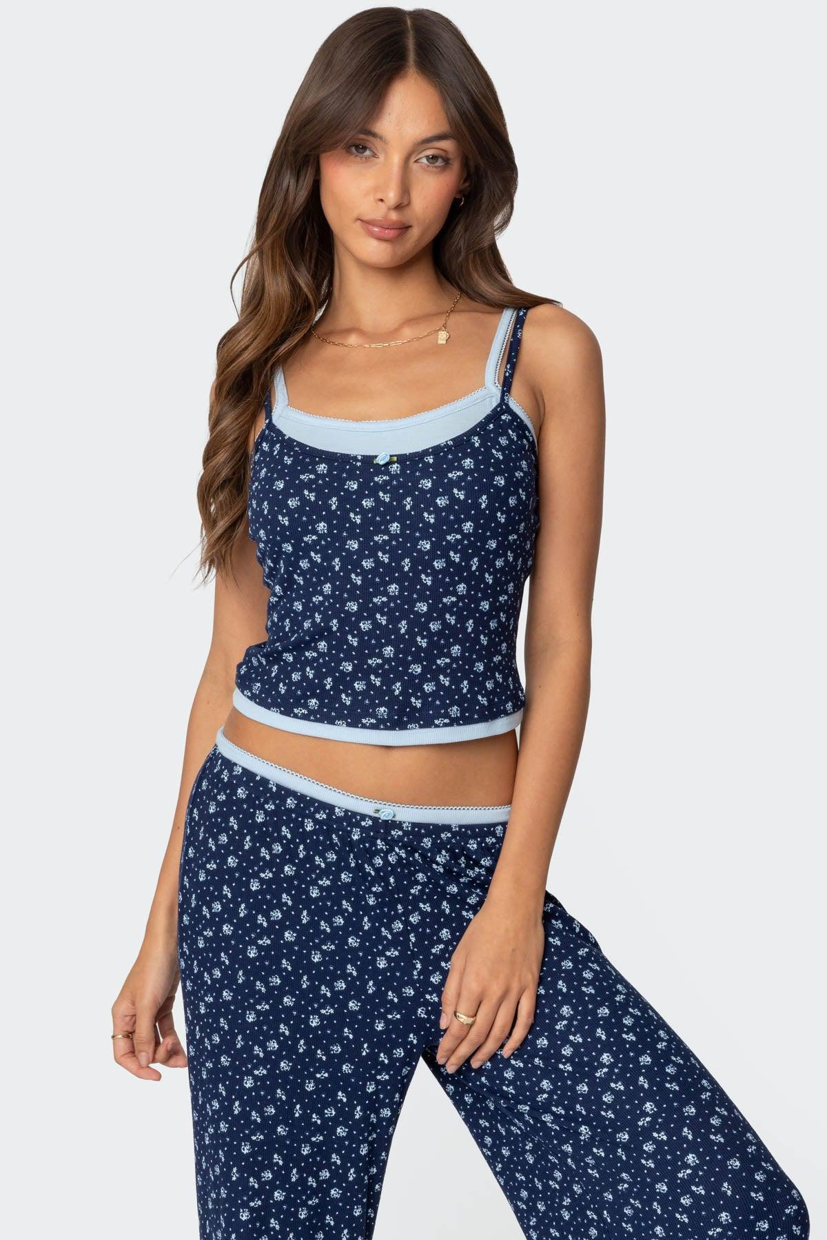 Flowerbed Layered Tank Top Product Image