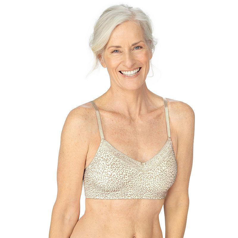 Amoena Bliss Wireless Mastectomy Bra, Women's, Size: 38 Dd, Dark Grey Light Grey Product Image