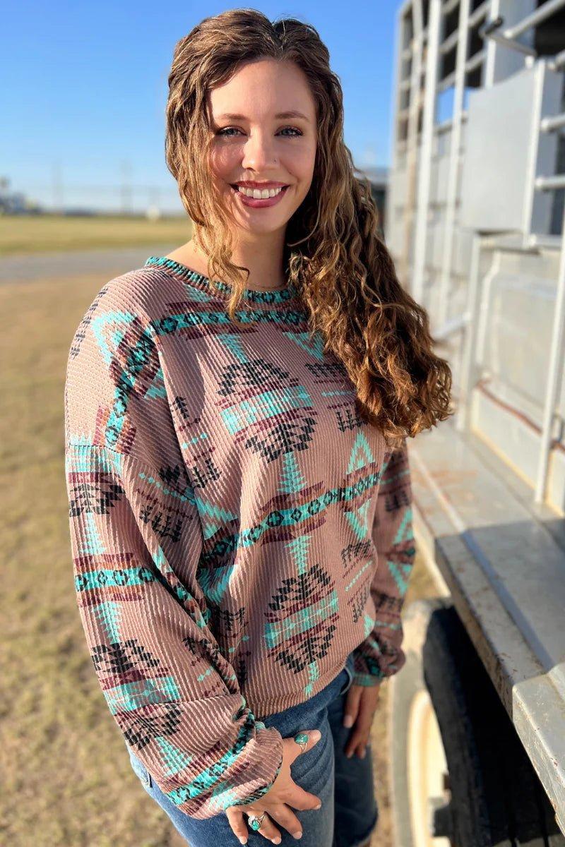 Sterling Kreek Colorado Sunset Sweater Product Image