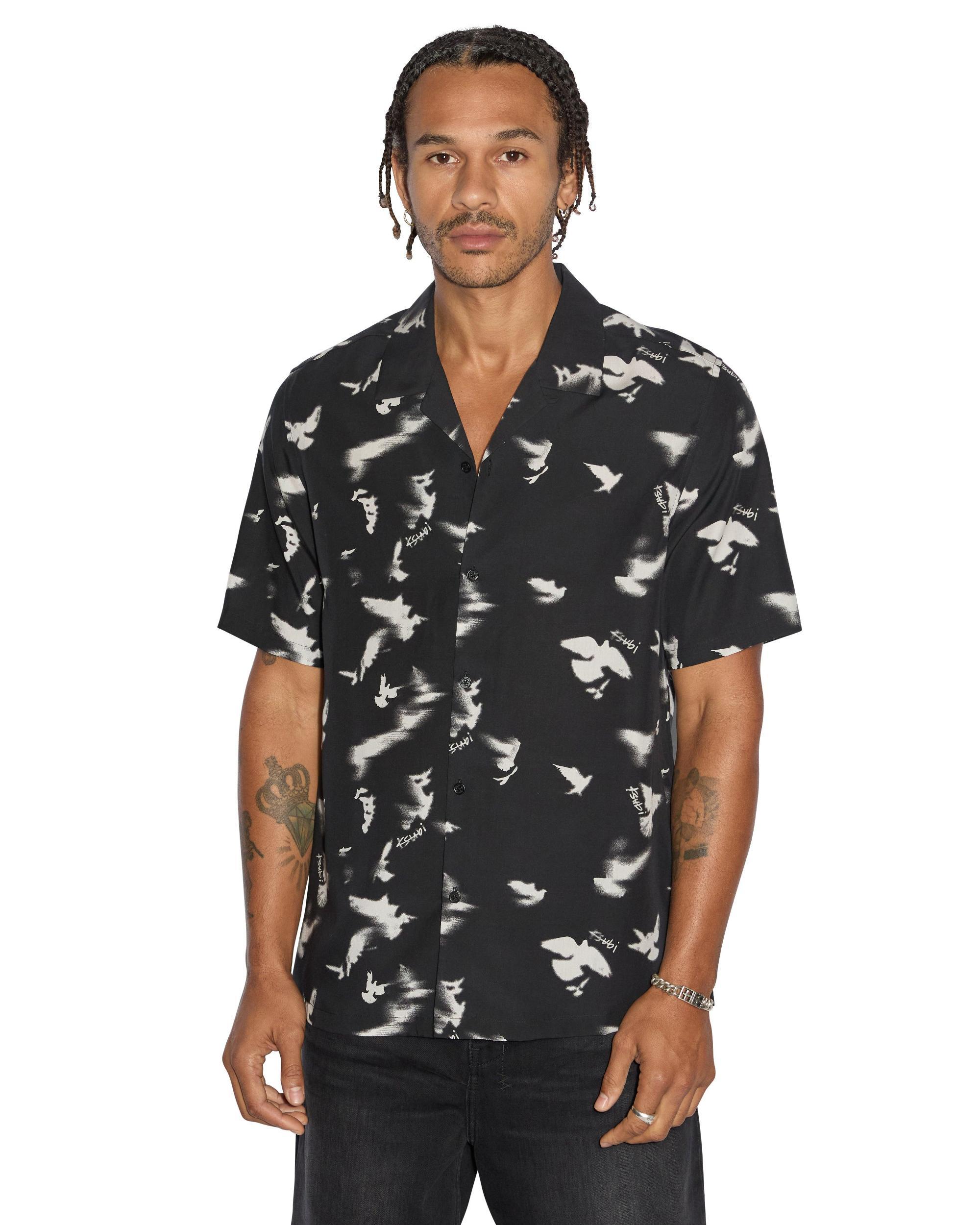 FLIGHT RESORT SS SHIRT BLACK Male Product Image