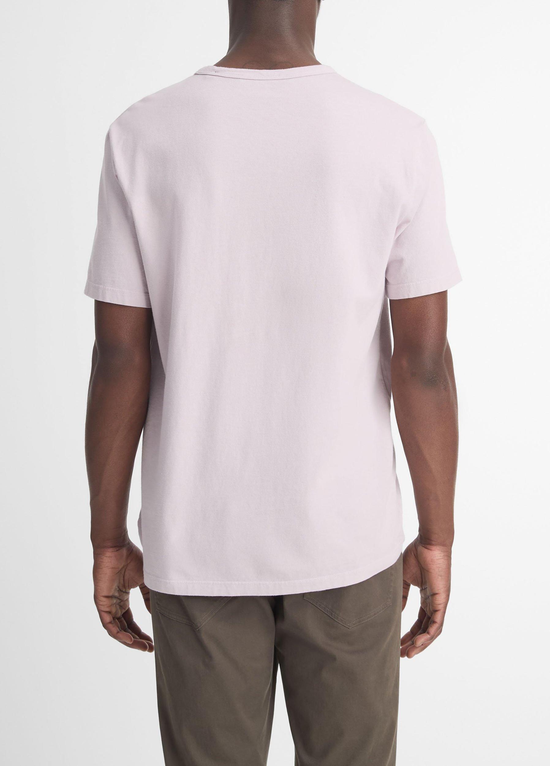 Mens Garment Dye Cotton T-Shirt Vince Product Image