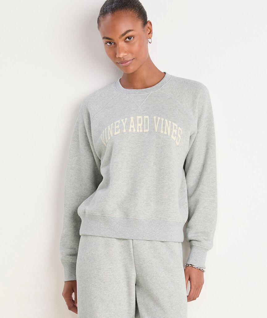 Sparkle Graphic Terry Crewneck Sweatshirt Product Image