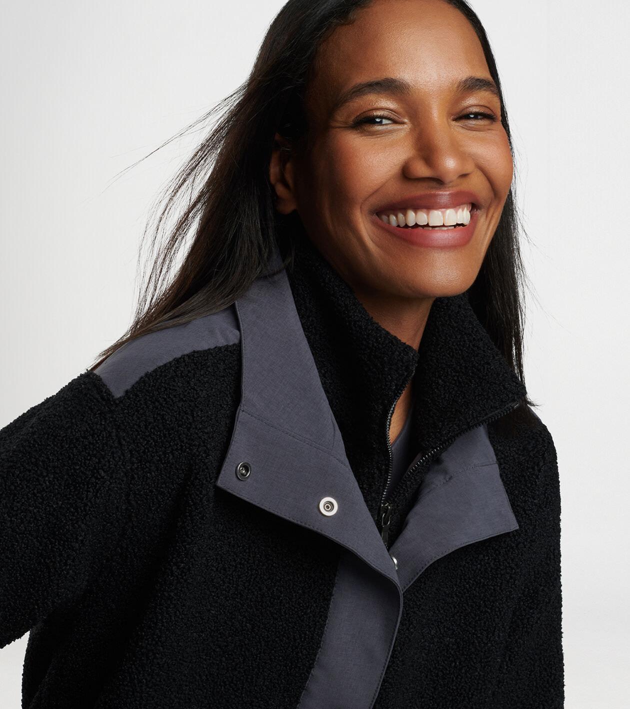 Tilly Oversized Bonded Sherpa Popover Product Image