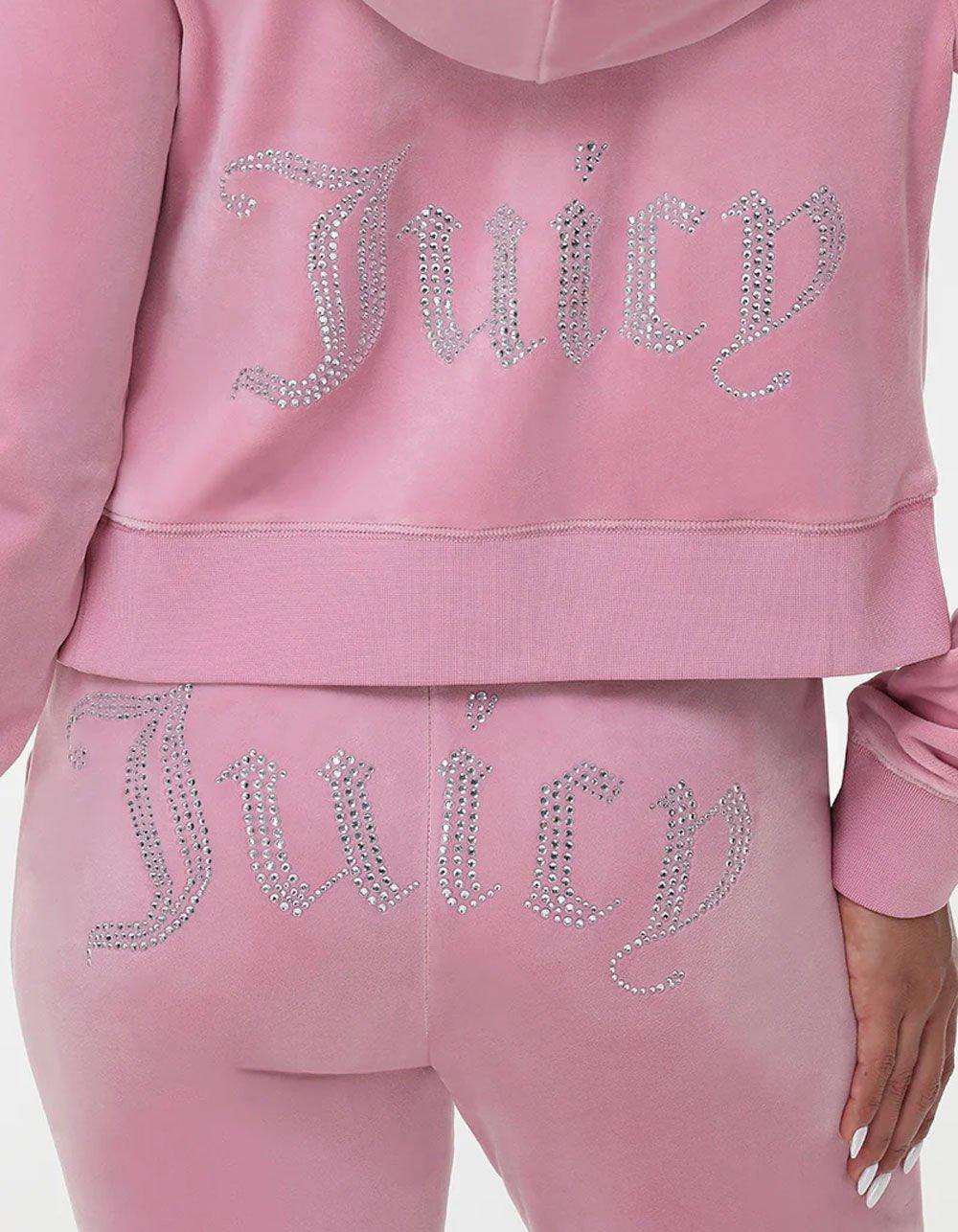 JUICY COUTURE OG Big Bling Womens Hoodie Product Image