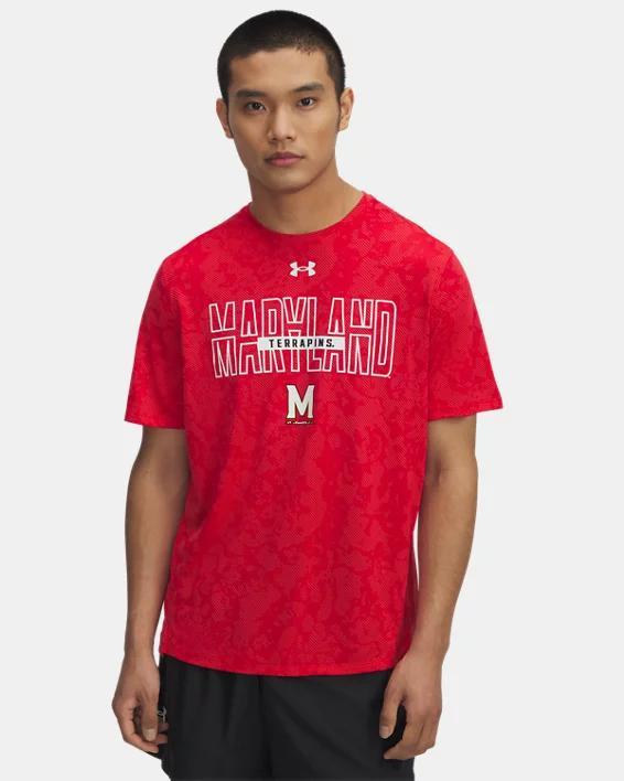 UA Tech Vent Geode Collegiate Mens Short Sleeve Product Image