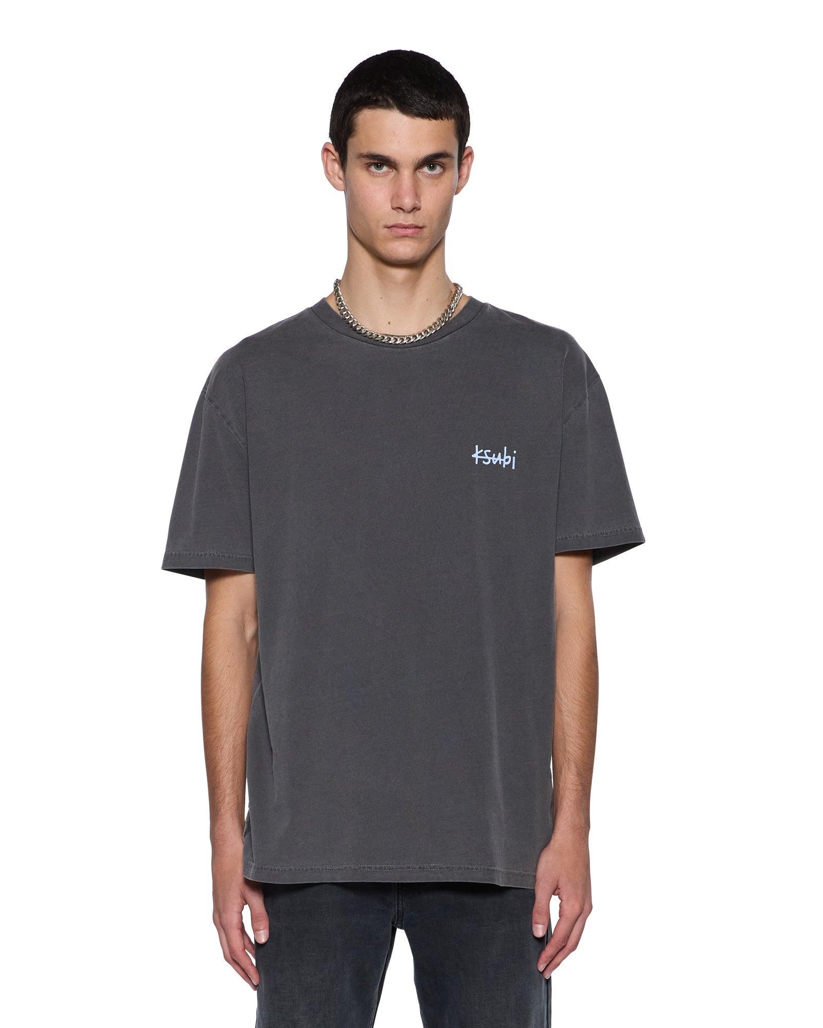 ALL DAY BIGGIE SS TEE CHARCOAL Male Product Image