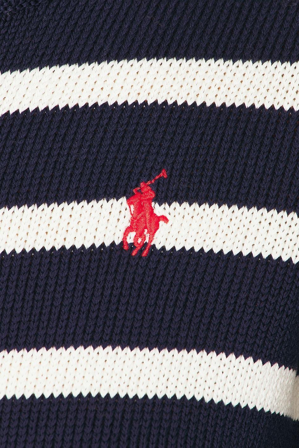 Striped Cotton Crewneck Cardigan Polo Ralph Lauren Product Image