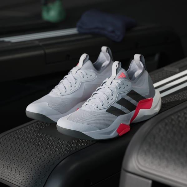 adidas Rapidmove ADV 2 HIIT training shoes Halo Silver 8 Mens Product Image