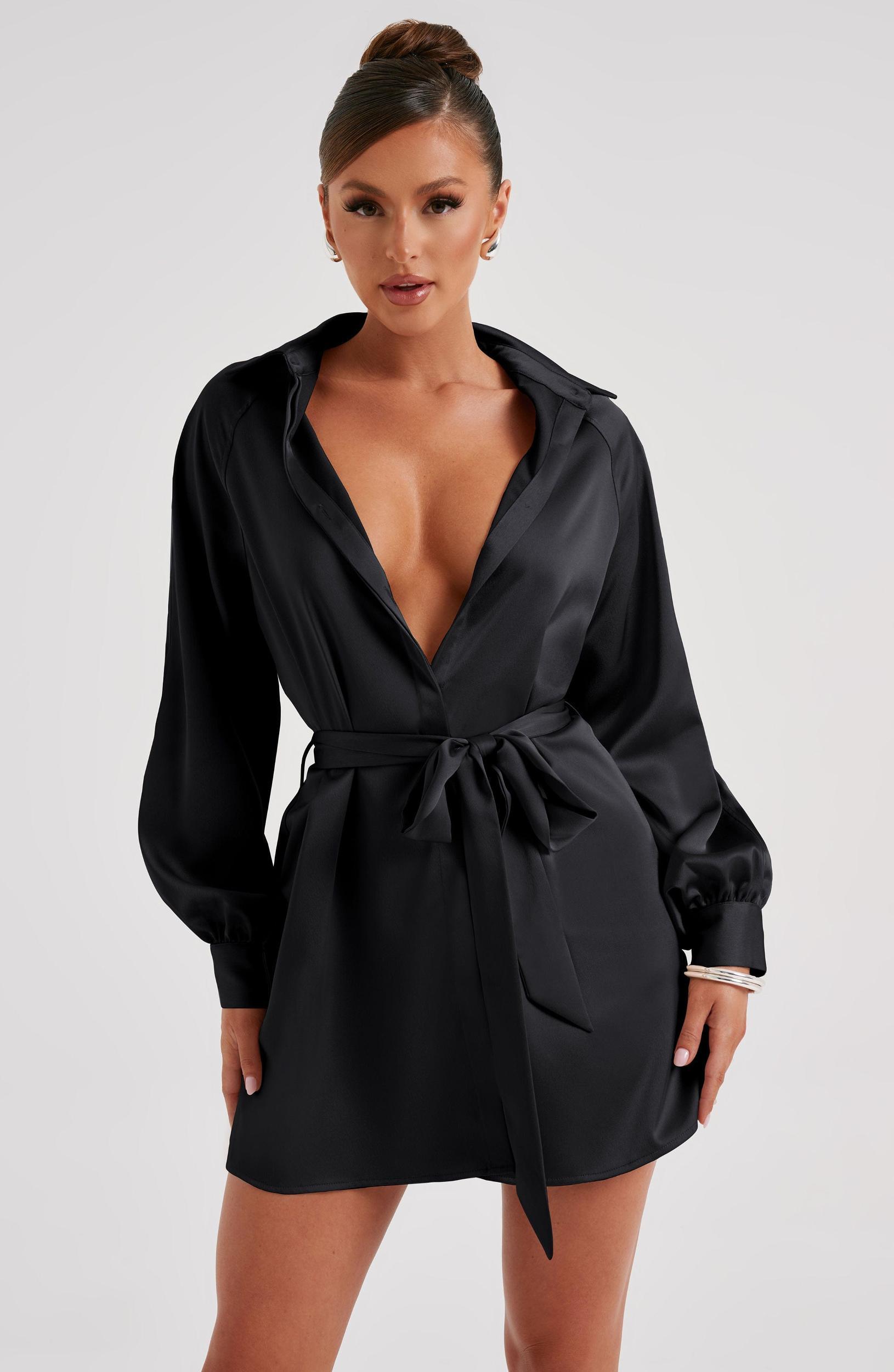 Kara Mini Dress - Black Product Image