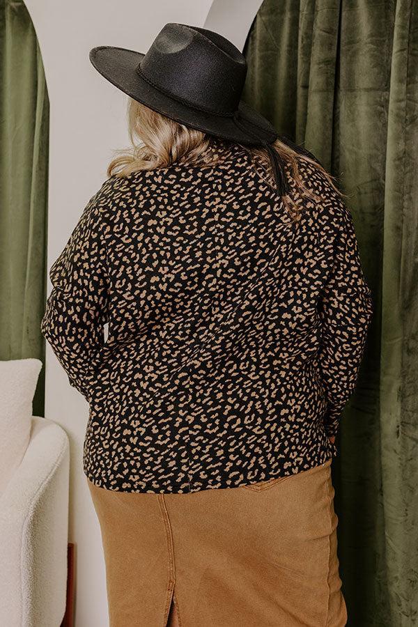 Charming Encounters Knit Sweater Top Curves Product Image