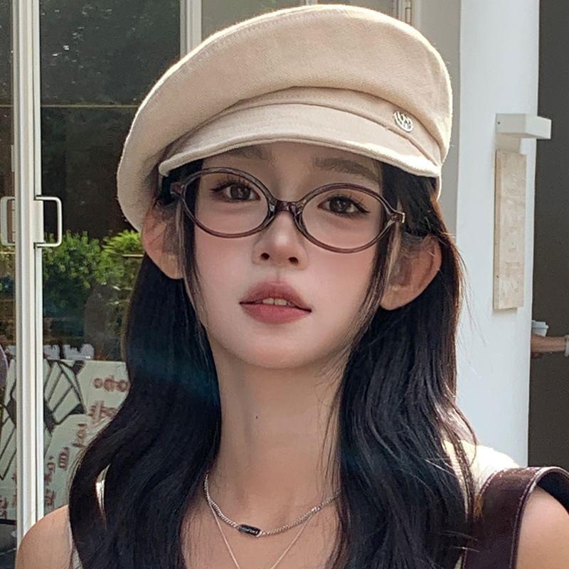 Plain Newsboy Hat Product Image