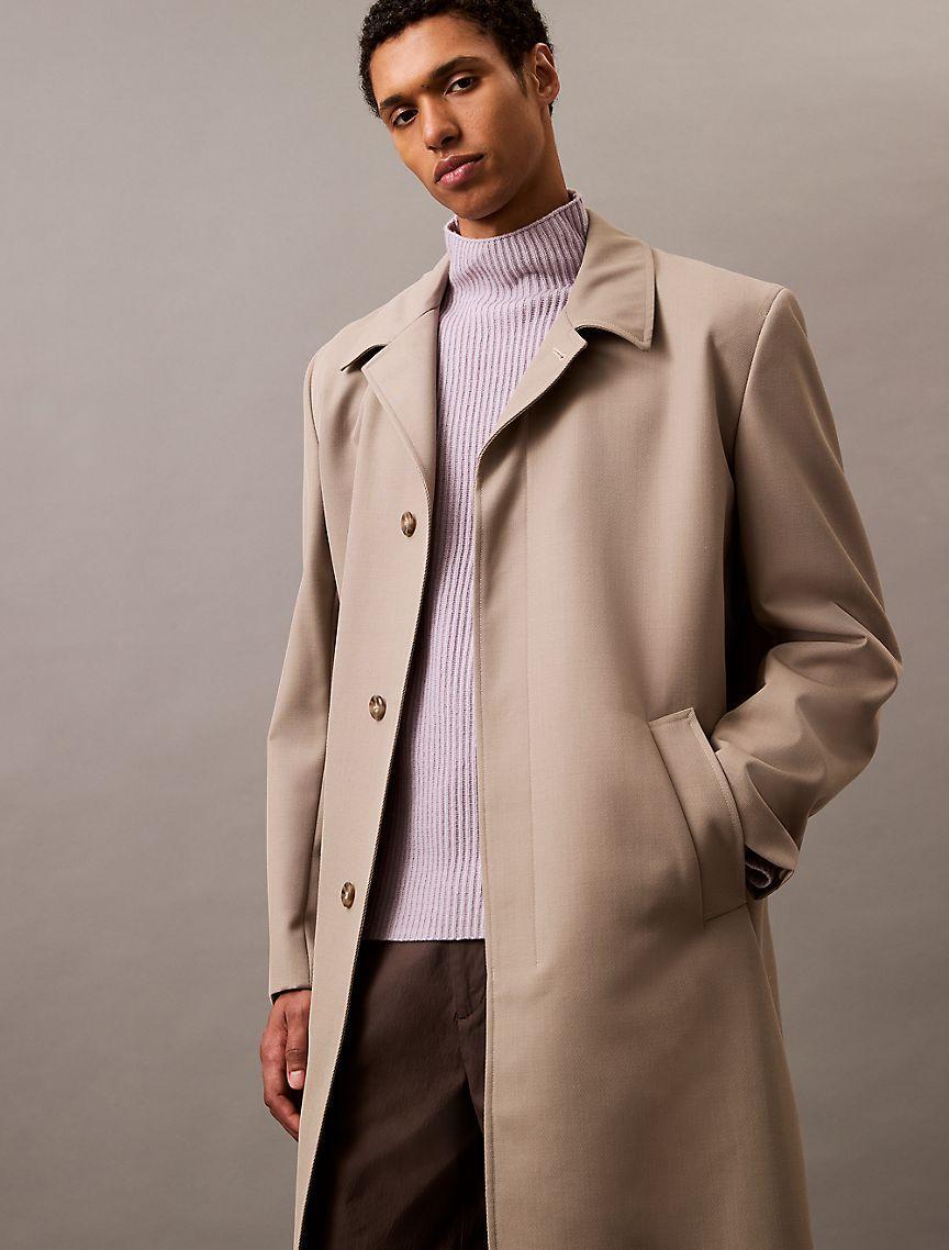 Wool Blend Mock Neck Sweater Product Image