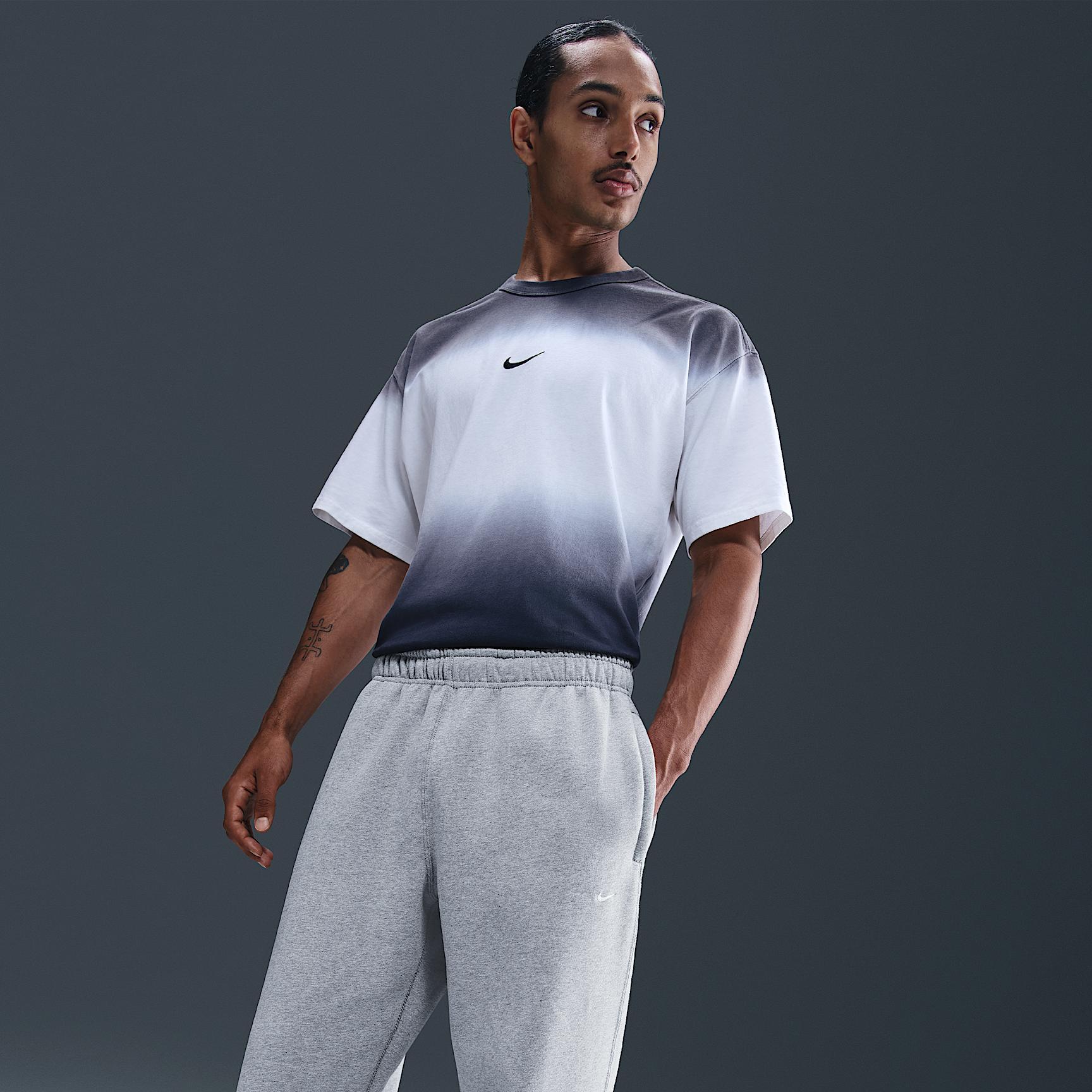 Nike Men's Solo Swoosh Fleece Open-Hem Pants Product Image