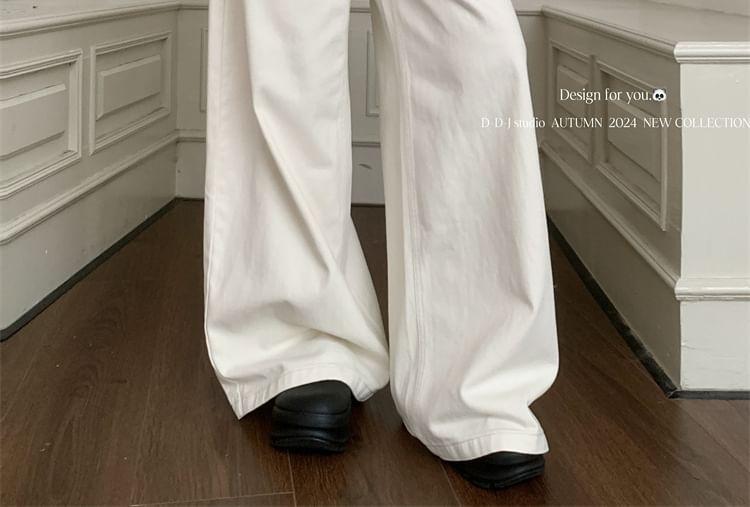 High Rise Wide Leg Jeans Product Image